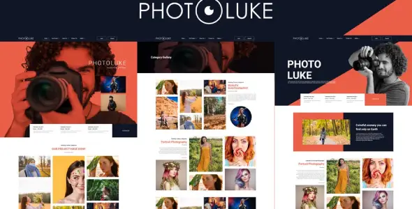 Photoluke – Photography Elementor Template Kit